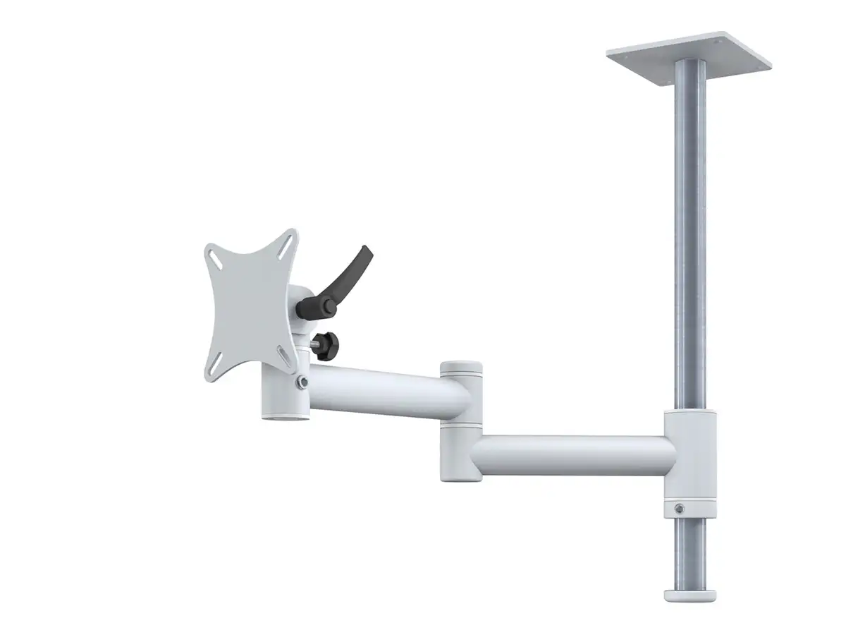 TFT-Vario Monitorhalter für 1 Bildschirm mit Deckenhalterung - 17"-32"