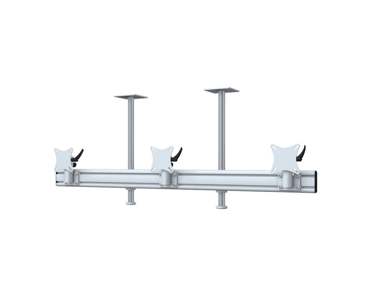 Flat-System Monitorhalter Decke für 3 Monitore 3er - 20''-24"