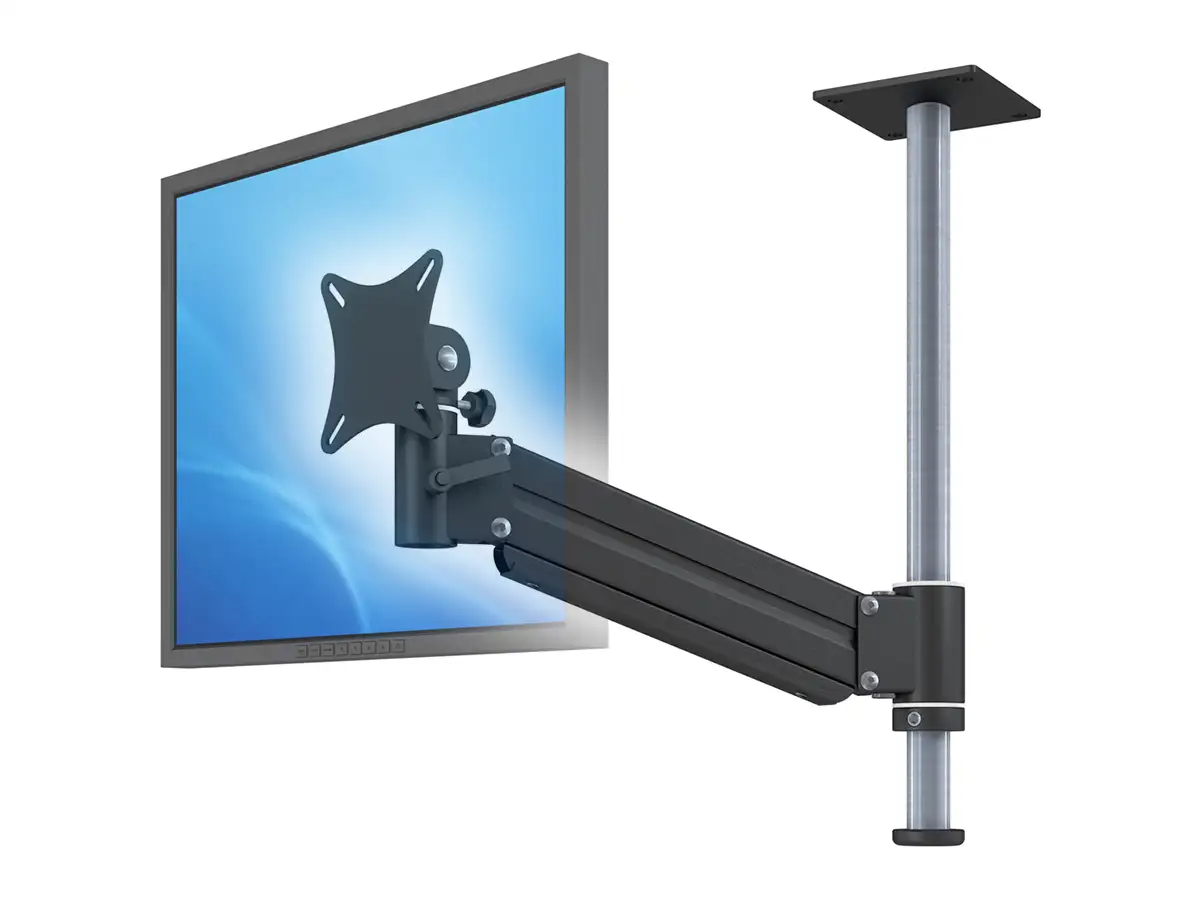 TFT-Lift Monitorhalter für 1 Bildschirm mit Deckenhalter 17"-32"