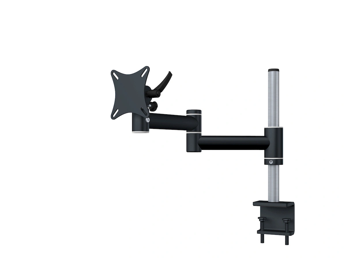 Flex-System Monitorhalterung für 1 Bildschirme mit Tisch-Klemme 1er - 17''-24''