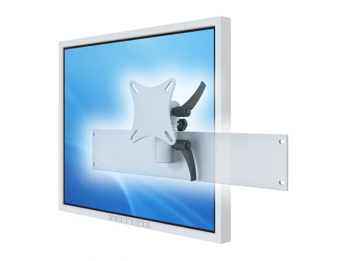Monitorhalter für 19"-Serverschränke Anbau