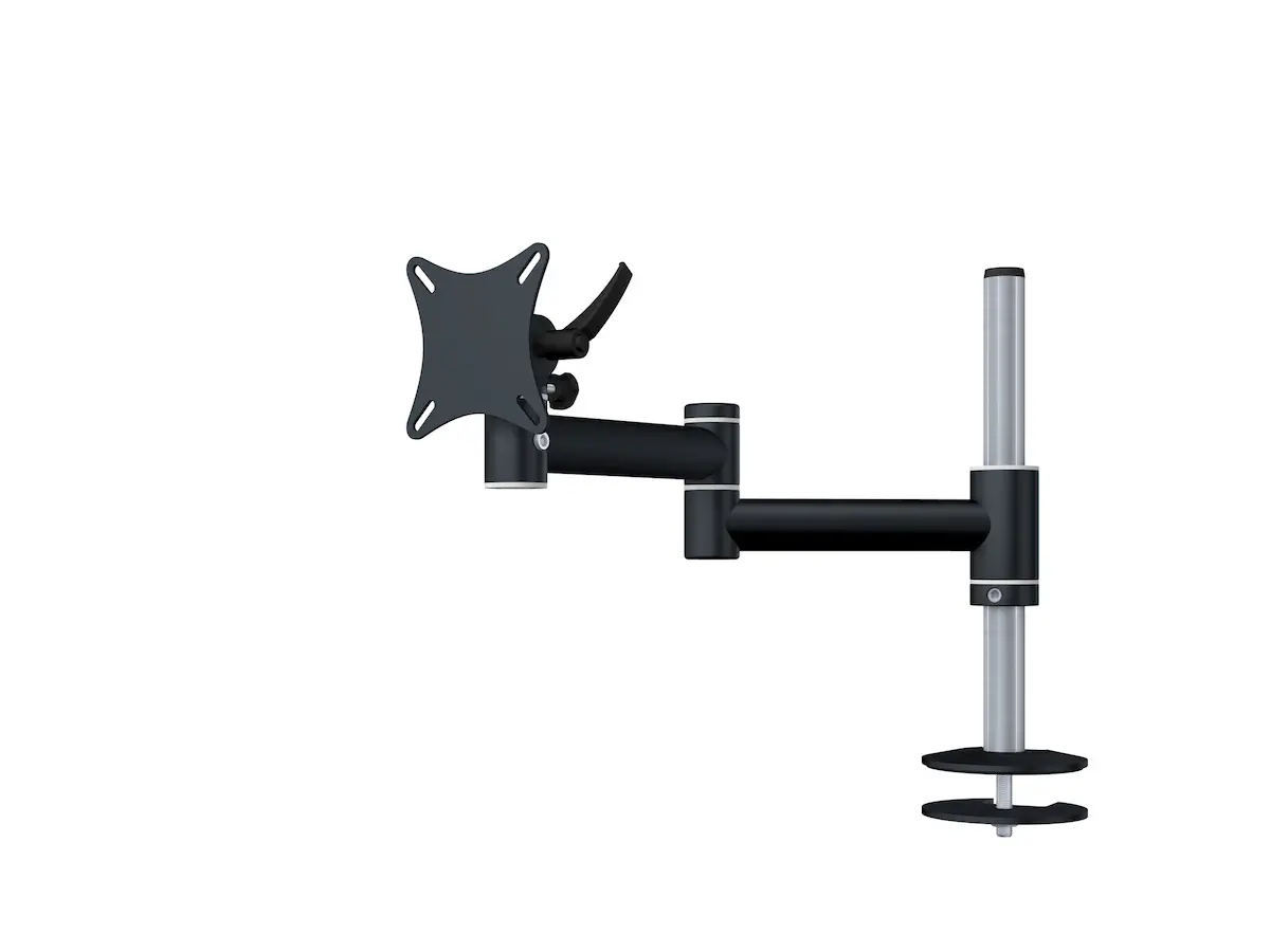 Flex-System Monitorhalterung für 1 Monitor Einbauadapter mit Kabelauslass (MA) 1er - 17''-24''