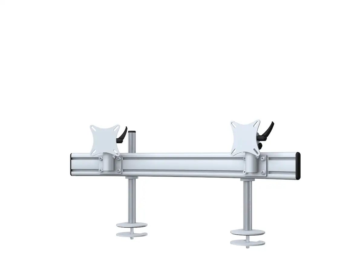 Para System Monitorhalterung für 2 Monitore Einbauadapter mit Kabelauslass (MA)  2er - 25''-32''
