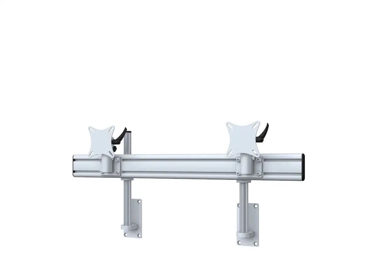 Flat-System Wandhalter für 2 Monitore 2er - 25''-32"
