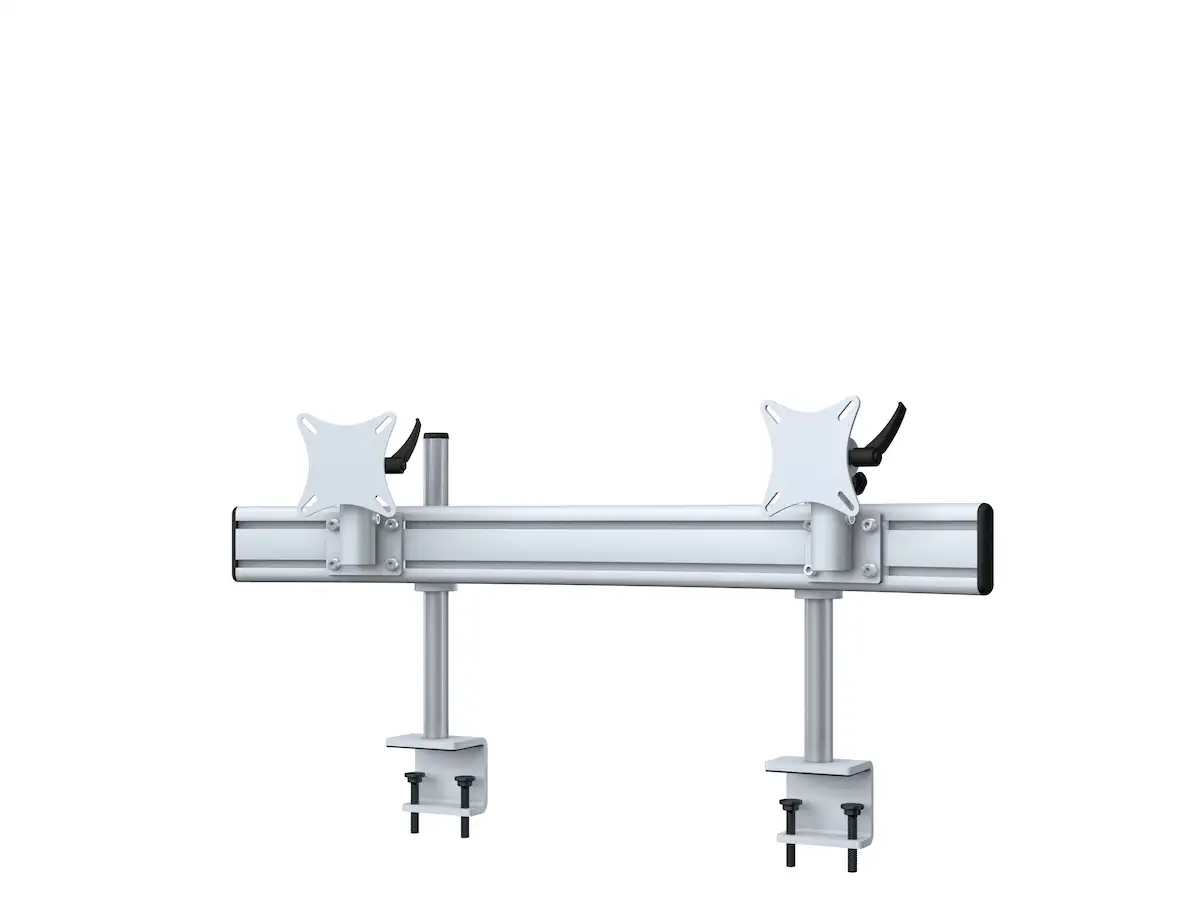 Para-System Monitorhalterung für 2 Monitore mit Tisch-Klemme 2er - 20''-24''
