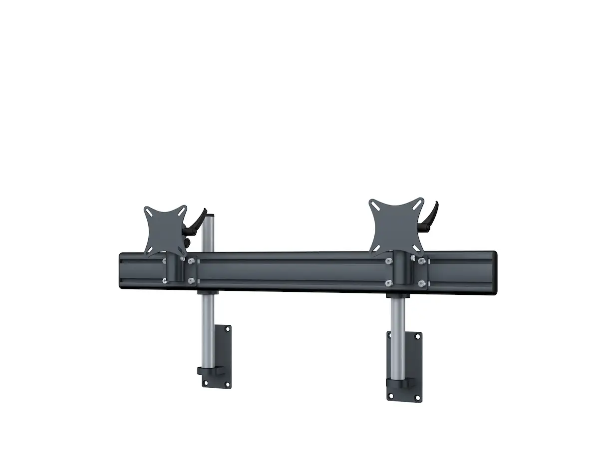 Flat-System Wandhalter für 2 Monitore 2er - 25''-32"