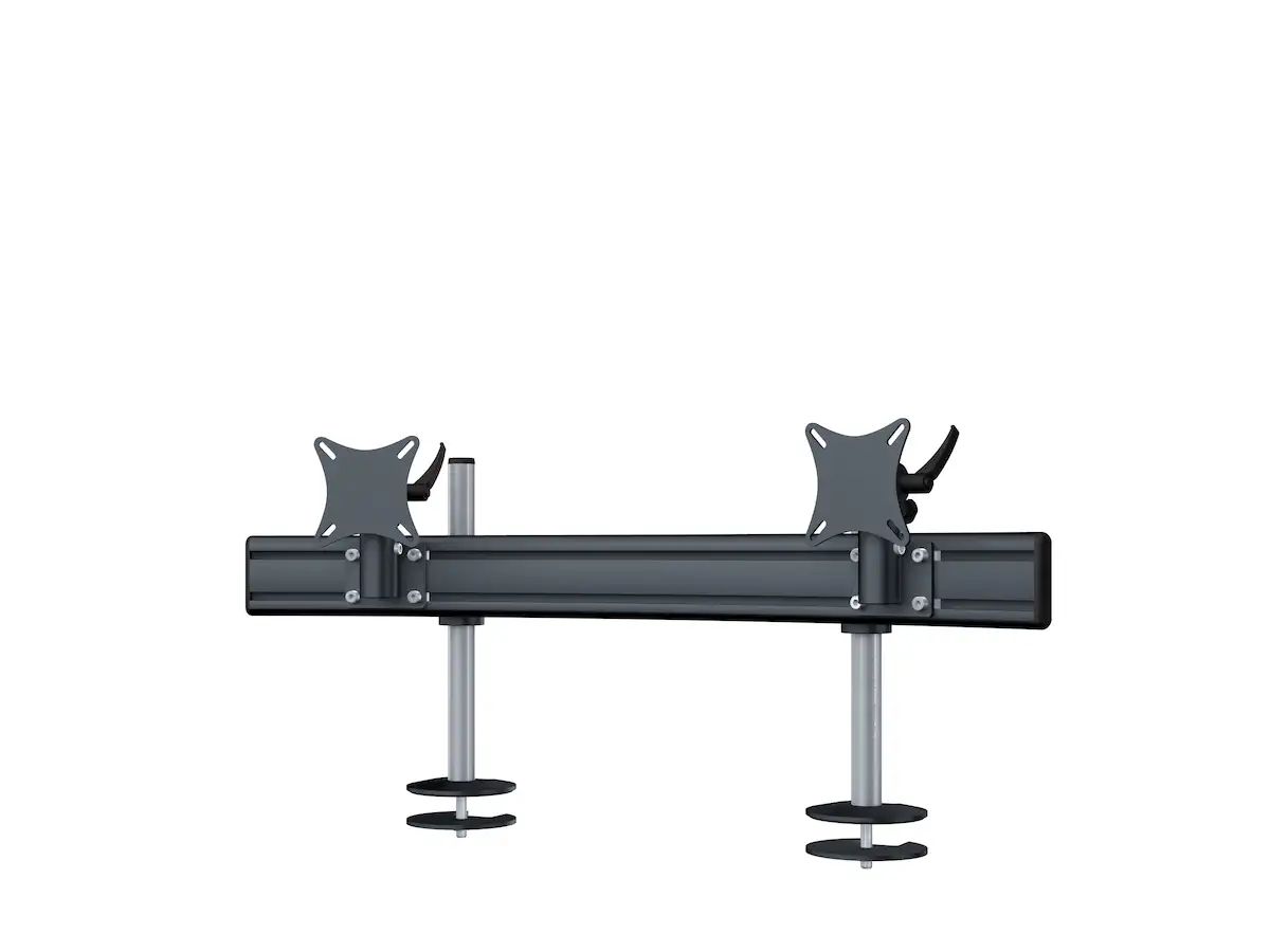 Para System Monitorhalterung für 2 Monitore Einbauadapter mit Kabelauslass (MA)  2er - 20''-24''