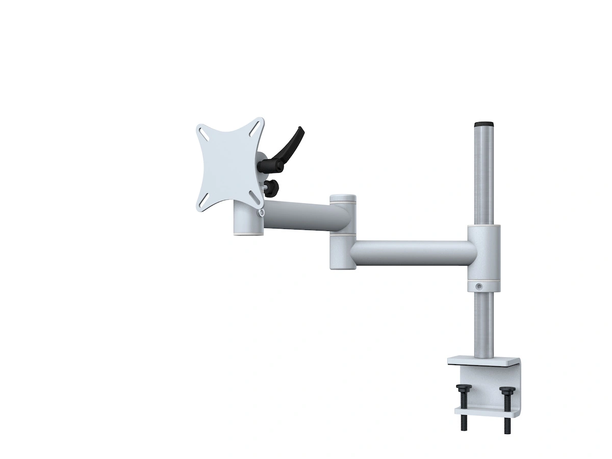 Flex-System Monitorhalterung für 1 Bildschirme mit Tisch-Klemme 1er - 17''-24''