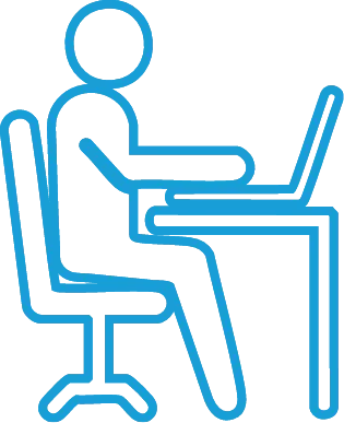 Ergonomische Bildschirmhalterung von ErgoDesk für Monitore