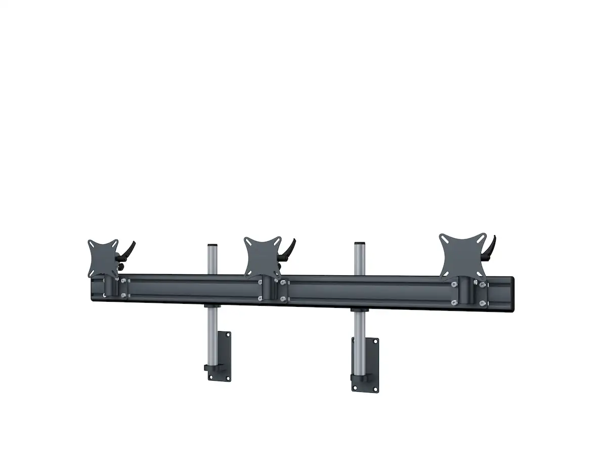 Flat-System Wandhalter für 3 Monitore 3er - 25''-32"