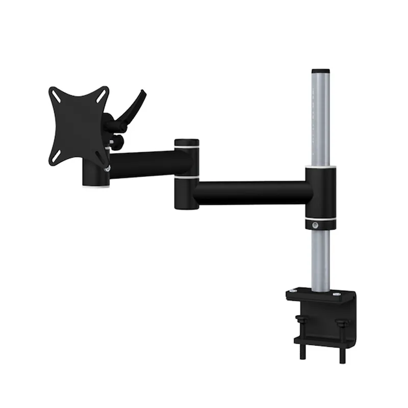 Curved Monitorhalter bis 49" für 1 Bildschirm mit Tischklemme