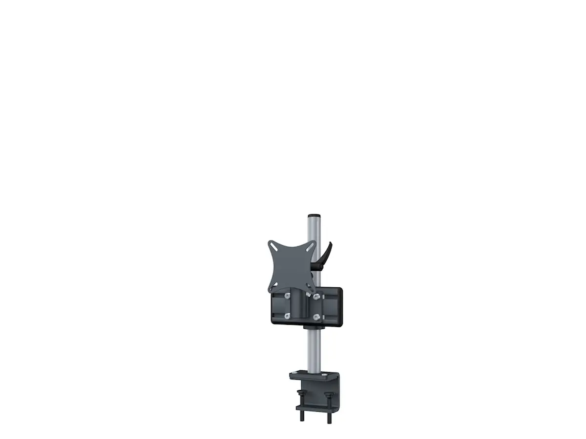 Curved Monitorhalter Flat bis 49" für 1 Bildschirm mit Tischklemme